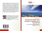 Aboubacar Soumah - Analyse des enjeux de la stratégie de gestion de la biodiversité