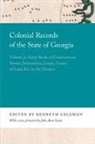 Kenneth Coleman, Kenneth Coleman - Colonial Records of the State of Georgia