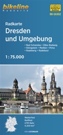Esterbauer Verlag, Esterbaue Verlag, Esterbauer Verlag - Radkarte Dresden und Umgebung (RK-SAX02)