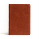 Holman Bible Publishers - NASB Large Print Compact Reference Bible, Burnt Sienna Leathertouch