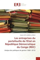 Gaston KUYU LUBAKU-lu-NKALU - Les entreprises du portefeuille de l'Etat en République Démocratique du Congo (RDC)