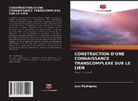 Luis Rodríguez - CONSTRUCTION D'UNE CONNAISSANCE TRANSCOMPLEXE SUR LE LIEN