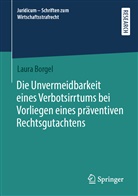 Laura Borgel - Die Unvermeidbarkeit eines Verbotsirrtums bei Vorliegen eines präventiven Rechtsgutachtens