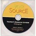 Great Source - Write Source: Resource CD Grade K 2007 (Audio book)