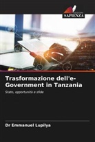 Dr Emmanuel Lupilya, Emmanuel Lupilya - Trasformazione dell'e-Government in Tanzania