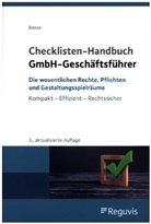 Christian Bosse, Christian (Dr.) Bosse - Checklisten Handbuch GmbH-Geschäftsführer