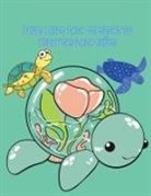 Crispy Cosmina - Lindo libro para colorear de tortugas para niños