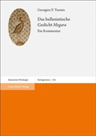 Georgios P Tsomis, Georgios P. Tsomis - Das hellenistische Gedicht "Megara"