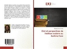 Bedieryé Parfait Bayala - État et perspectives de l'édition scolaire au Burkina Faso