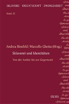 Andre Binsfeld, Andrea Binsfeld, Ghetta, Ghetta, Marcello Ghetta - Sklaverei und Identitäten