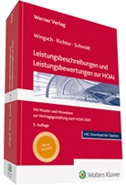 Lothar Richter, Andreas Schmidt, Dr Andre Schmidt, Dr. Andreas Schmidt, Dittmar Wingsch - Leistungsbeschreibungen und Leistungsbewertungen zur HOAI