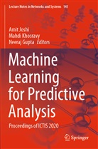 Neeraj Gupta, Amit Joshi, Mahd Khosravy, Mahdi Khosravy - Machine Learning for Predictive Analysis