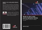 Akshay Joshi - Studi in vitro sulla pianta Ephedra foliata