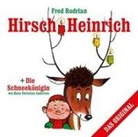 Hans  Christian Andersen, Fred Rodrian - Hirsch Heinrich + Die Schneekönigin, Audio-CD (Audiolibro)