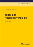 Gabriele Jansen - Zeuge und Aussagepsychologie