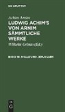 Achim Arnim, Wilhelm Grimm - Halle und Jerusalem