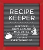 New Seasons, Publications International Ltd - Small Recipe Binder - Recipe Keeper (Letterboard) - Write in Your Own Recipes