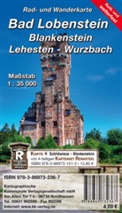 KK Kartographische Kommunale Verlag, KKV Kartographische Kommunale Verlag, Kkv Kartographische Kommunale Verlagsgesellschaft Mbh - Bad Lobenstein - Blankenstein - Lehesten - Wurzbach