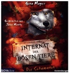 Gina Mayer, Jonas Minthe - Internat der bösen Tiere. Die Schamanin, 1 Audio-CD, MP3 (Audio book)