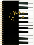 Gesa Sander - Ringbuch DIN A4 - Notes - All about music