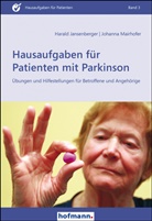 Haral Jansenberger, Harald Jansenberger, Johanna Mairhofer - Hausaufgaben für Patienten mit Parkinson