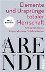 Hannah Arendt, Thoma Meyer, Thomas Meyer - Elemente und Ursprünge totaler Herrschaft