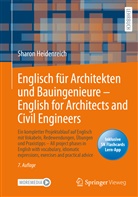 Sharon Heidenreich - Englisch für Architekten und Bauingenieure - English for Architects and Civil Engineers, m. 1 Buch, m. 1 E-Book