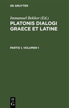 Immanuel Bekker - Platonis dialogi graece et latine - Partis 1, Volumen 1: Platonis dialogi graece et latine. Partis 1, Volumen 1
