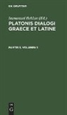 Immanuel Bekker - Platonis dialogi graece et latine. Partis 3, Volumen 1