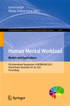 Chiara Leva, Chiara Leva, Maria Chiara Leva, Luc Longo, Luca Longo - Human Mental Workload: Models and Applications