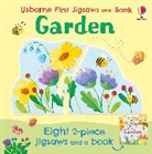 Matthew Oldham, Matthew Oldham Oldham, Oldham Matthew, Elisa Ferro - Usborne First Jigsaws and Book: Garden