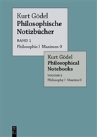 Kurt Gödel, Eva-Mari Engelen, Eva-Maria Engelen - Kurt Gödel: Philosophische Notizbücher / Philosophical Notebooks - Band 1: Philosophie I Maximen 0 / Philosophy I Maxims 0