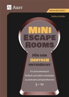 Stefan Schäfer - Mini-Escape Rooms für den Deutschunterricht