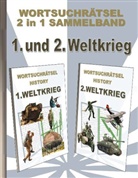 Brian Gagg - WORTSUCHRÄTSEL 2 in 1 SAMMELBAND 1. und 2. WELTKRIEG