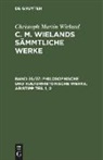 Christoph Martin Wieland - Philosophische und kulturhistorische Werke, Aristipp Teil 1, 2