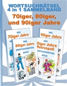Brian Gagg - Wortsuchrätsel 4 in 1 Sammelband 70iger, 80iger und 90iger Jahre