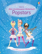 Lucy Bowman - Mein Anziehpuppen-Stickerbuch: Popstars