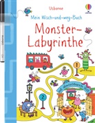 Jane Bingham - Mein Wisch-und-weg-Buch: Monster-Labyrinthe