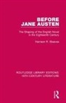 Harrison R. Steeves, Steeves Harrison R. - Before Jane Austen
