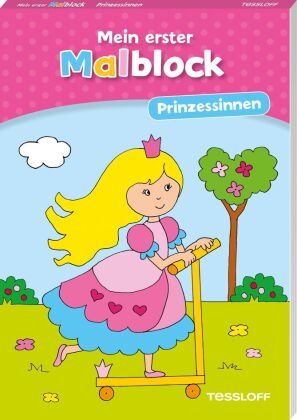 Sandra Schmidt, Sandra Schmidt - Mein erster Malblock. Prinzessinnen - Malen für Kinder ab 4 Jahren