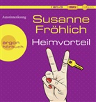 Susanne Fröhlich, Susanne Fröhlich - Heimvorteil, 1 Audio-CD, 1 MP3 (Audio book)