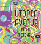 David Mitchell, Johannes Steck - Utopia Avenue, 2 Audio-CD, 2 MP3 (Hörbuch)