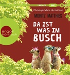 Moritz Matthies, Christoph Maria Herbst - Da ist was im Busch, 1 Audio-CD, 1 MP3 (Hörbuch)