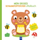 Mein großes Schaumstoffsticker-Malbuch - Bär