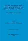 A. G. Brown, M. R. Edmonds - Lithic Analysis and Later British Prehistory