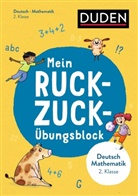 Claudia Fahlbusch - Mein Ruckzuck-Übungsblock Deutsch/Mathe 2. Klasse