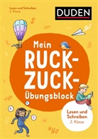 Claudia Fahlbusch - Mein Ruckzuck-Übungsblock Lesen und schreiben 2. Klasse
