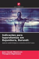Theogene Bigirimana, Jean Claude Mbonicura - Indicações para laparotomias em Bujumbura, Burundi:
