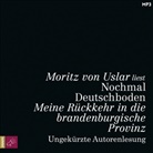 Moritz von Uslar, Moritz von Uslar - Nochmal Deutschboden, 1 Audio-CD, 1 MP3 (Hörbuch)