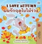 Shelley Admont, Kidkiddos Books - I Love Autumn (English Thai Bilingual Book for Kids)